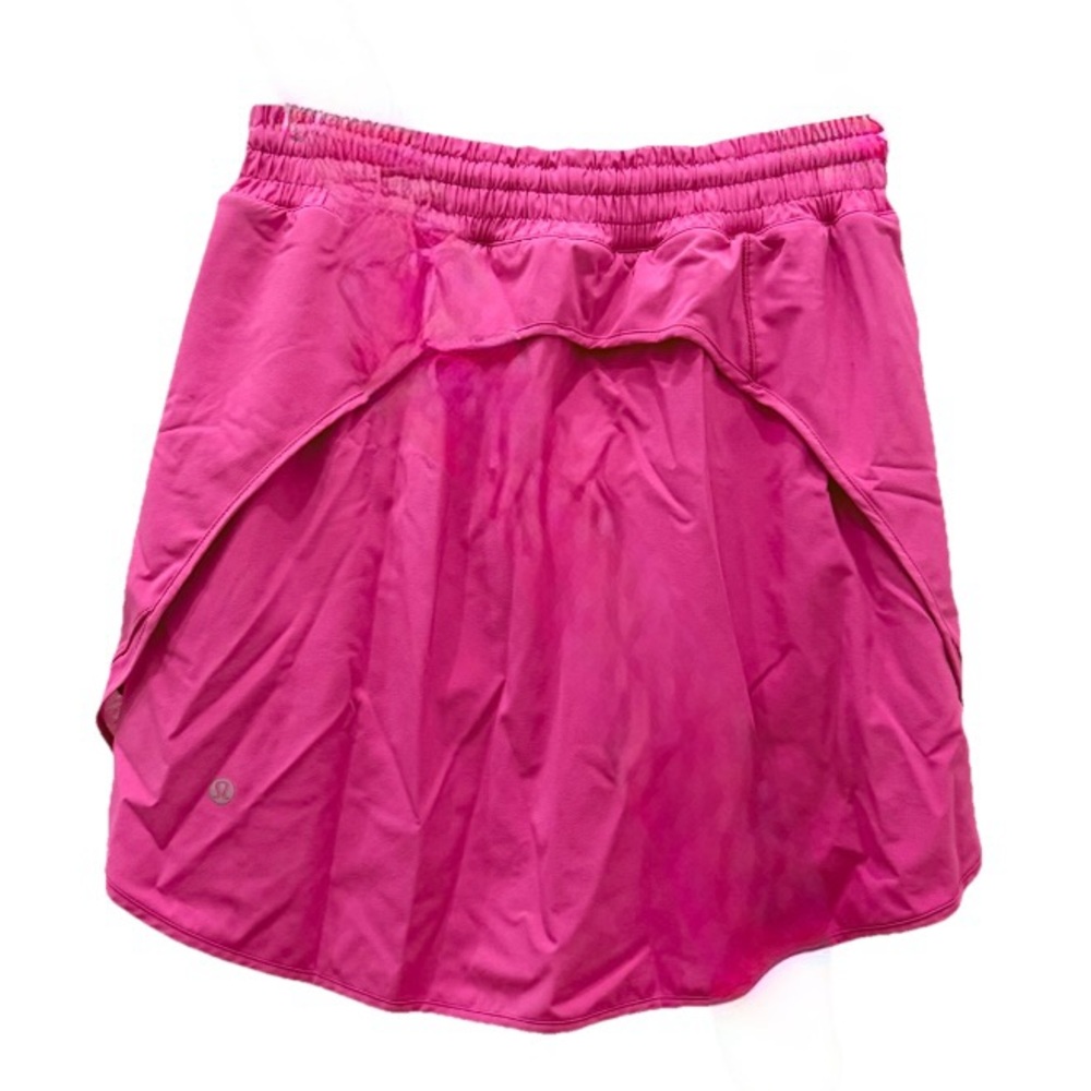 LULULEMON Athletica Hotty Hot High Rise Skirt in Sonic Pink Size 8